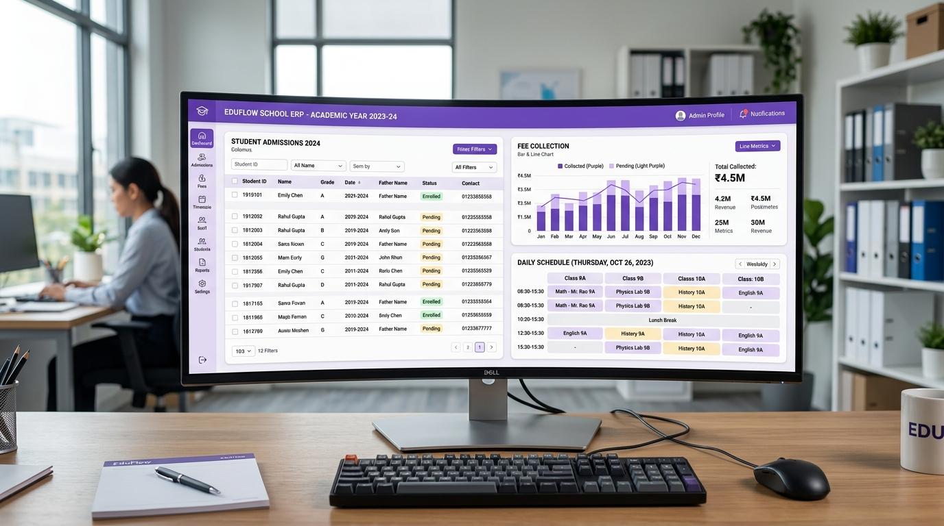 ITrove School Laravel Admin Web Dashboard Monitor