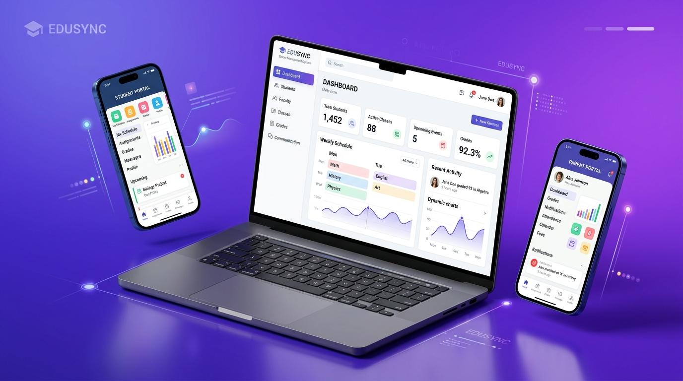 ITrove School Flutter Apps and Laravel Admin Ecosystem